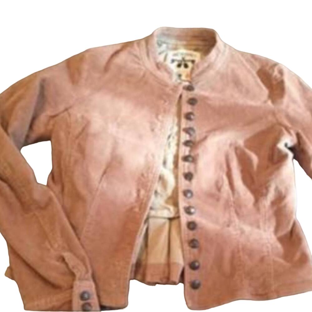 New Without Tags Vintage 2000's BCBGGirls Tan Corduroy Fitted Jacket Medium
